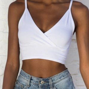 COPY - Brandy Melville white amara tank top